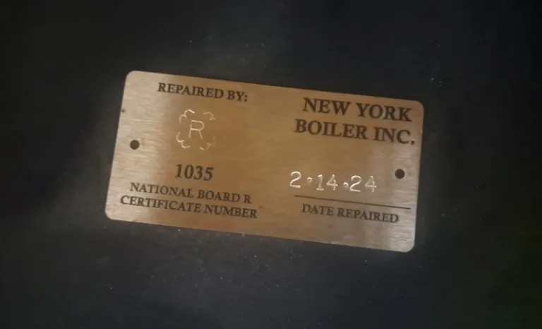 National Board “R” Certificate Example Picture